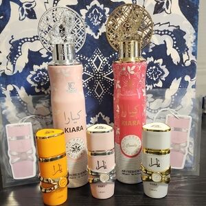 LATTAFA YARA,Pink and Orange Perfume Set